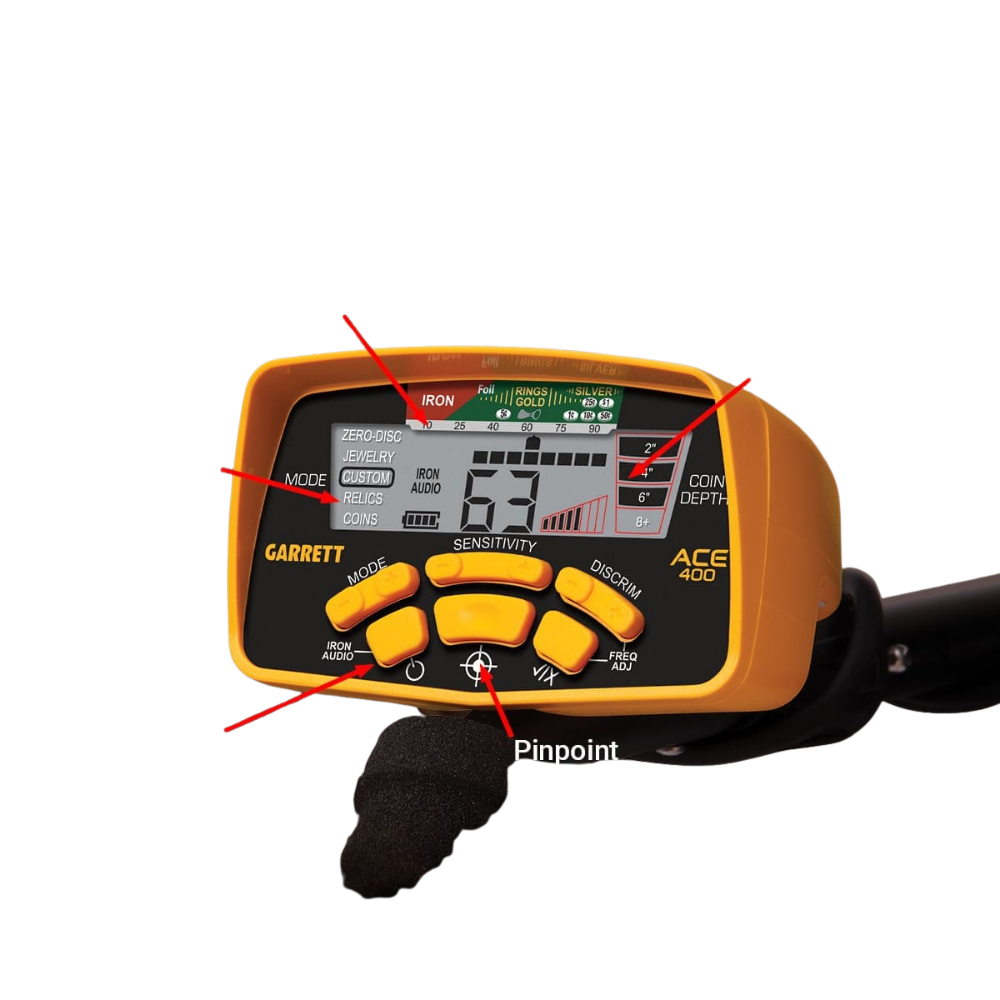 Garrett ACE 400i Metal Dedektör