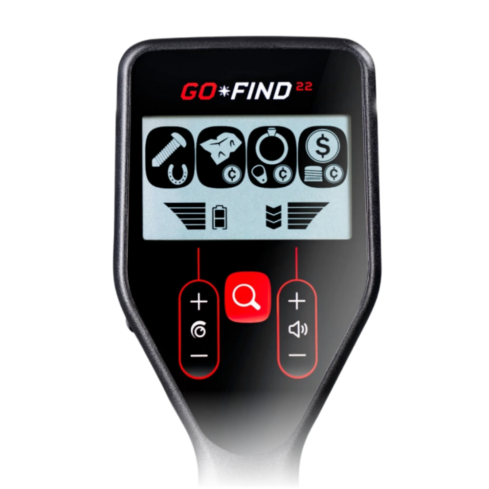 GO-FIND 22 Metal Dedektör – Katlanabilir, Hafif ve Hobi Kullanımı İçin